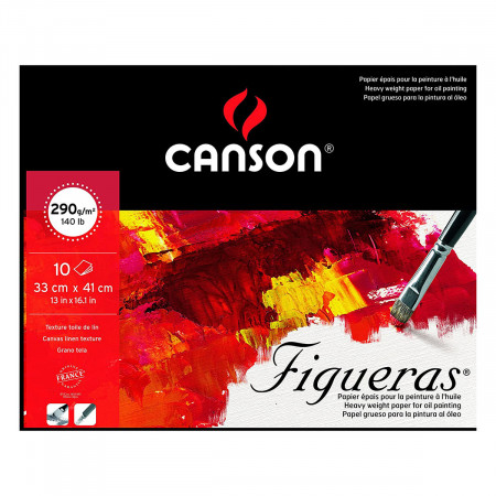 BLOK 33X41cm 290g 10 LISTA FIGUERAS CANSON 200857222 