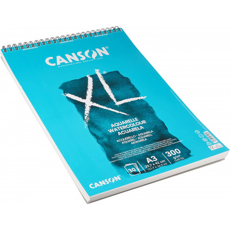 BLOK A3 SA SPIRALOM 300g 30 LISTA XL AQUARELLE CANSON 400039171 