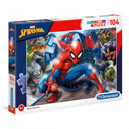 PUZZLE CLEMENTONI 104 SPIDER-MAN CL27116 