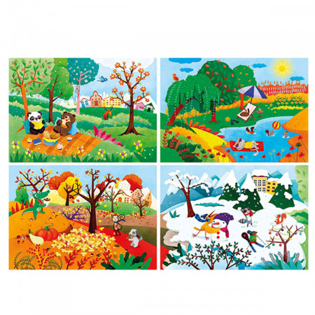 PUZZLE 20+60+100+180 DELOVA NO LICENCE CL21408 