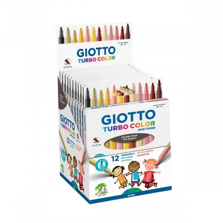 FLOMASTER 12/1 GIOTTO TURBO COLOR SKINTONES 526900 