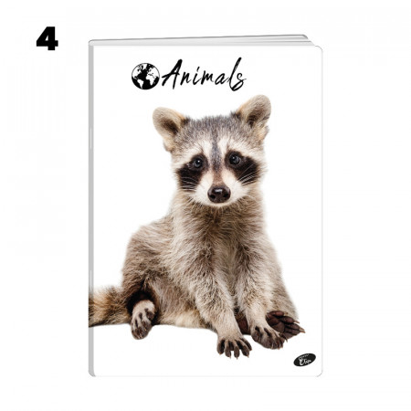 SVESKA A4 DIKTO 52L ANIMALS 80g 