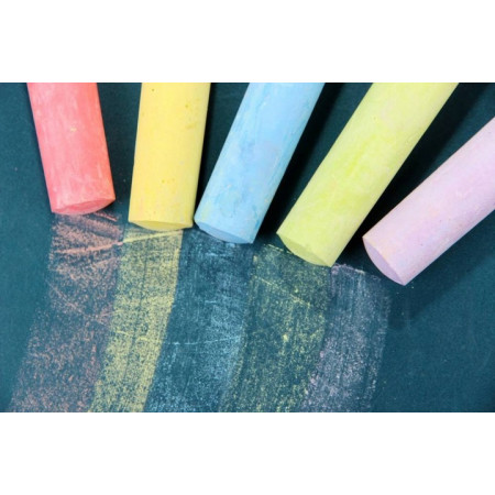 KREDA 12/1 U BOJI BEST DUSTLESS CHALK 