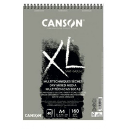 BLOK A4 SA SPIRALOM 160g 50 LISTA XL TOUCH SIVI CANSON 400110395 