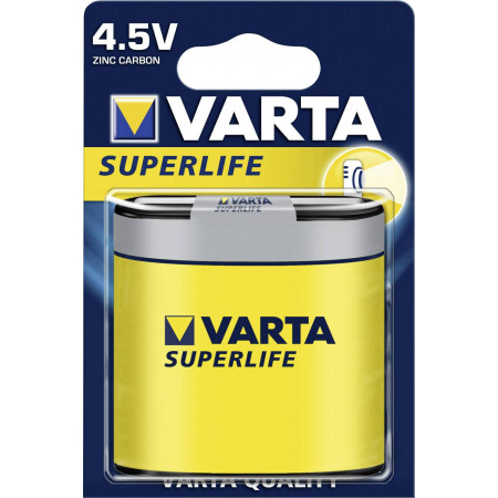 BATERIJE VARTA 3R12 4.5V SUPERLIFE CINK-CARBON 
