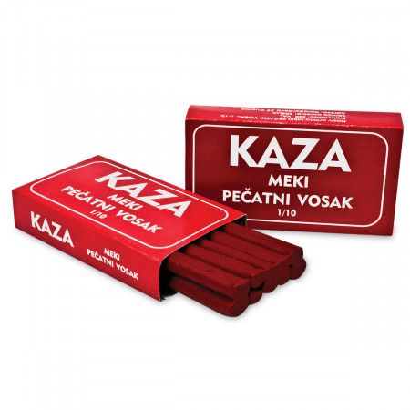 PEČATNI VOSAK 10/1 MEKI KAZA 