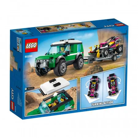KOCKE LEGO CITY RACE BUGGY TRANSPORTER LE60288 