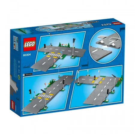 KOCKE LEGO CITY ROAD PLATES LE60304 