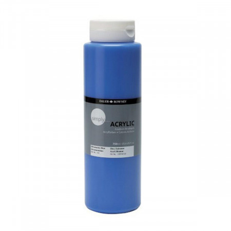 BOJA AKRILNA 750ML ULTRAMARINE 126750123 SIMPLY 