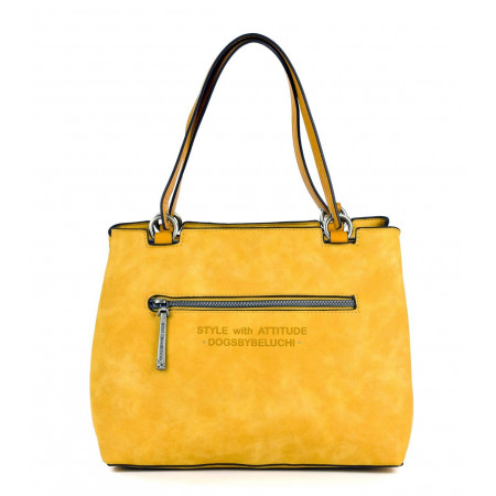 TORBA NA RUKU DOGS BY BELUCHI 32301-01-001 YELLOW 