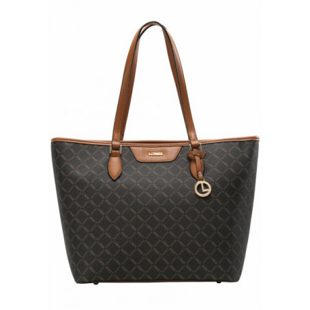 TORBA FILIBERTA SHOPPER BROWN 1001639 L.CREDI 901 60 