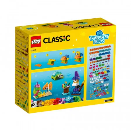 KOCKE LEGO CLASSIC CREATIVE TRANSPARENT LE11013 