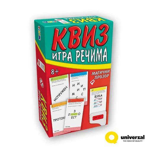 KVIZ IGRA REČIMA DRUŠTVENA IGRA NOVA PIKOM 