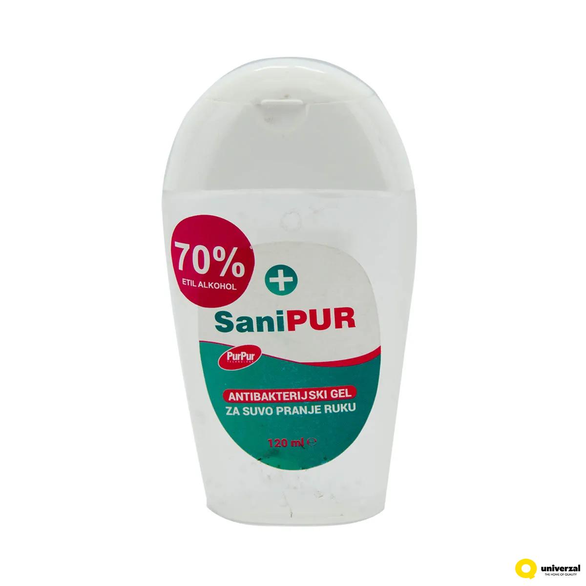 GEL ZA DEZINFEKCIJU RUKU 120ml  SANIPUR 