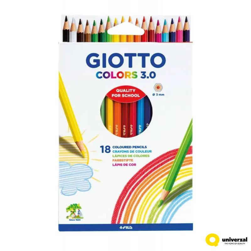 DRVENE BOJE 18/1 GIOTTO COLORS 3.0 277800 