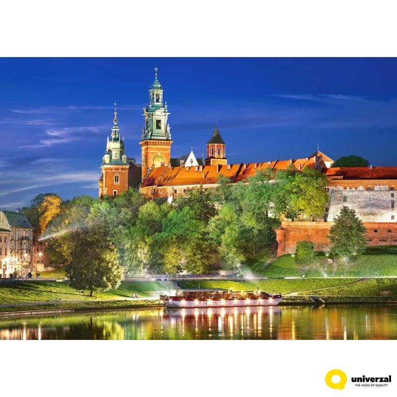 PUZZLE 1000 DELOVA C-103027-2 WAWEL CASTLE POLAND CASTORLAND 