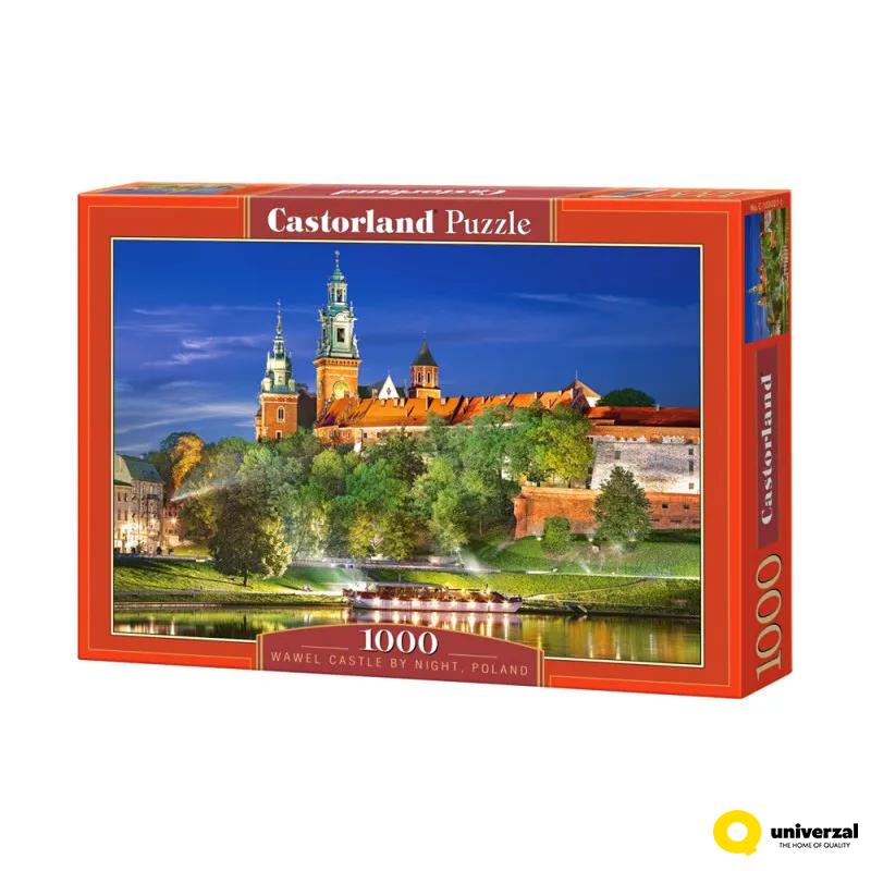 PUZZLE 1000 DELOVA C-103027-2 WAWEL CASTLE POLAND CASTORLAND 