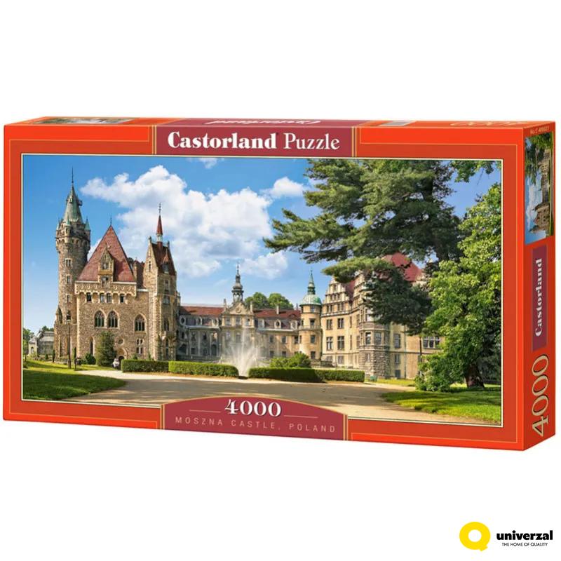 PUZZLE 4000 DELOVA C-400027-2 MOSZNA CASTLE POLAND CASTORLAND 