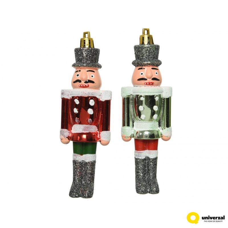 UKRAS NOVOGODIŠNJI VOJNIK 2.5X4X12.5CM MIX 028094 