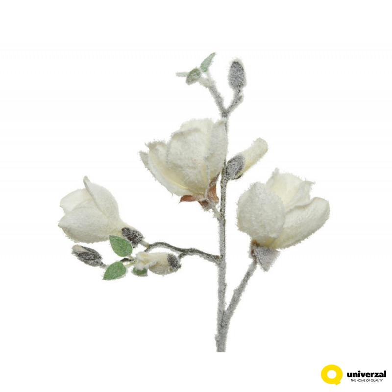 CVET UKRASNI MAGNOLIA 26X12X50CM WHITE 220211 