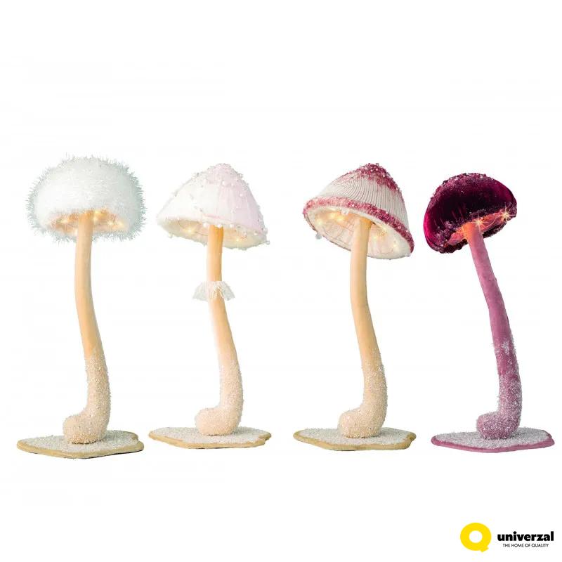 PEČURKA UKRASNA SA LED SVETLOM 17X50CM 480099 