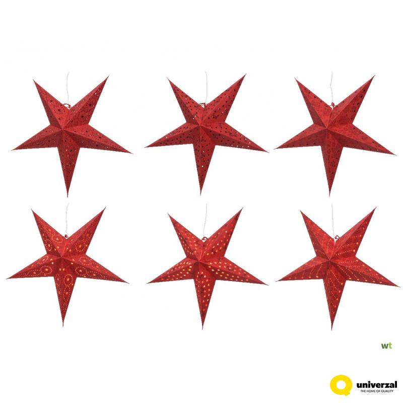 UKRAS NOVOGODIŠNJI ZVEZDA 60X19CM CRVENA 484265 