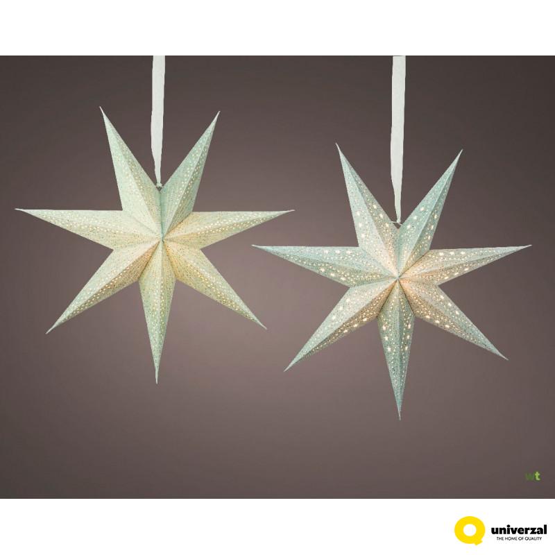 UKRAS NOVOGODIŠNJI ZVEZDA 60X19CM ZELENA 484566 