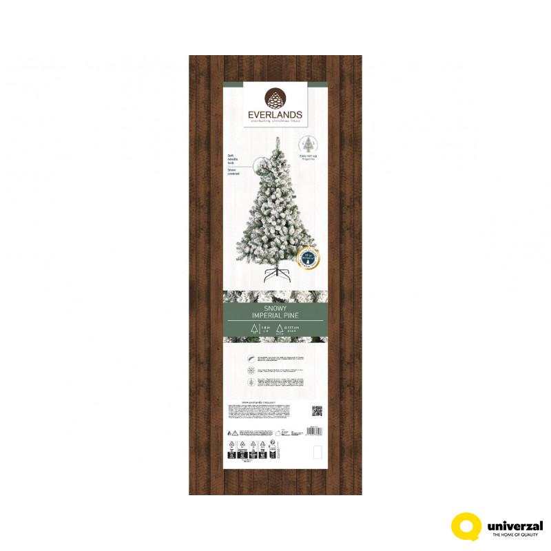 JELKA NOVOGODIŠNJA 180CM ZELENO BELA 9680951 