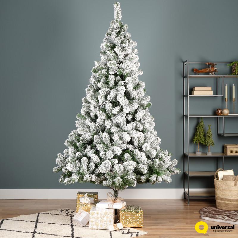 JELKA NOVOGODIŠNJA 180CM ZELENO BELA 9680951 