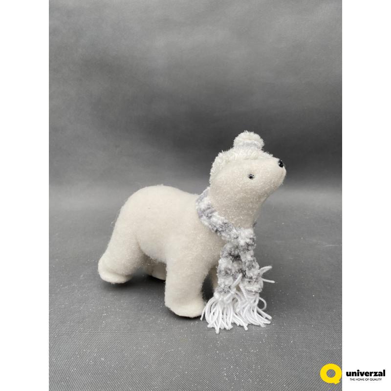 FIGURA UKRASNA BELI MEDVED YZB005590