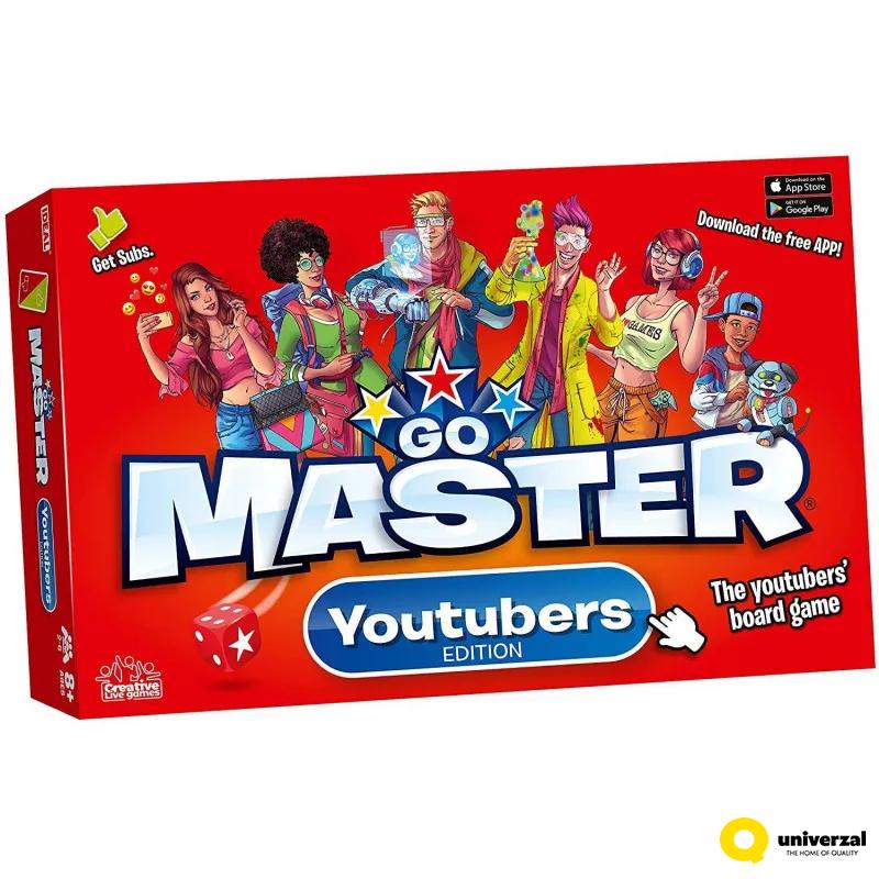 GO MASTER YOUTUBERS EDITION DRUŠTVENA IGRA YP1900010 