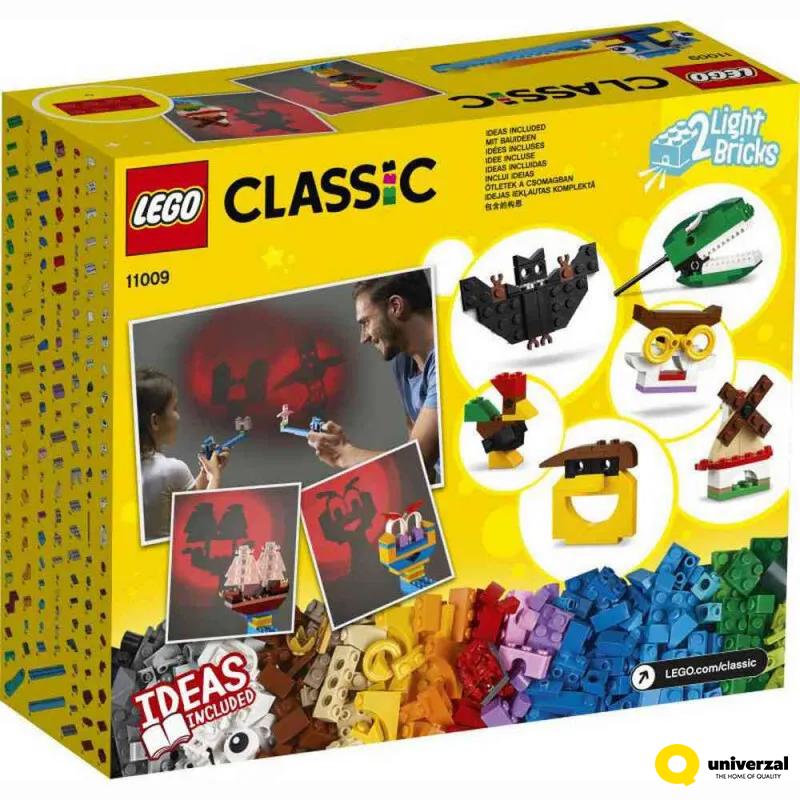 LEGO CLASSIC BRICKS AND LIGHTS BRICKS 11009 