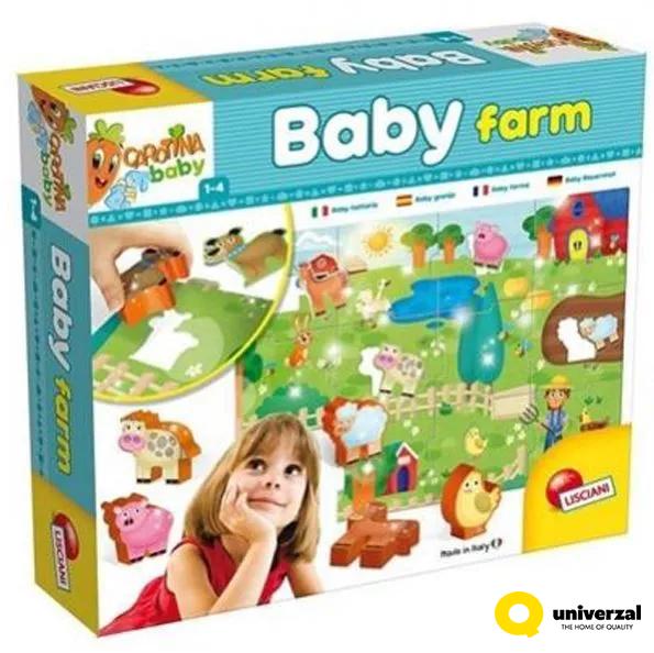 CAROTINA EDUKATIVNA SLAGALICA BABY FARMA 58464/67848 LISCIANI 