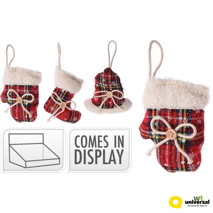 UKRAS NOVOGODIŠNJI RUKAVICA-ČARAPA-KAPA POLIESTER ANM200040 