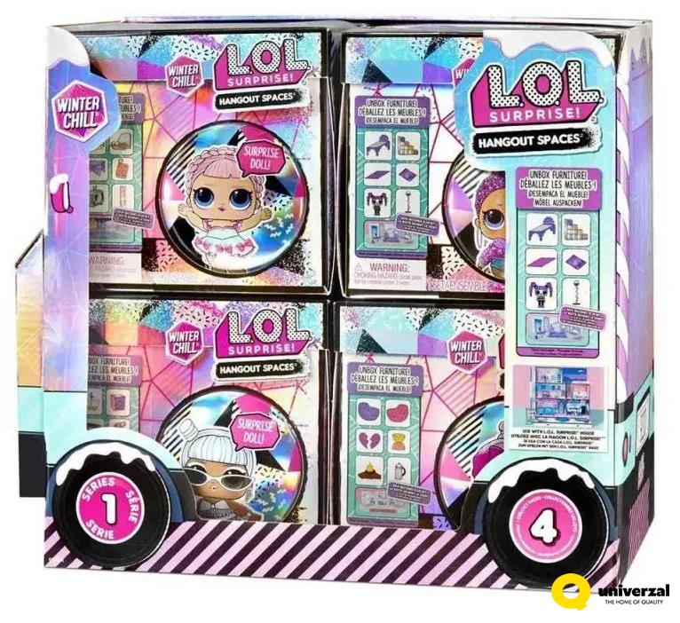 LOL WINTER CHILL PLAYSET 118312/118350 