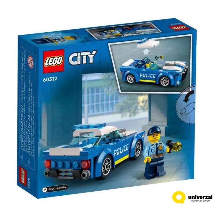 KOCKE LEGO CITY POLICE CAR LE60312 