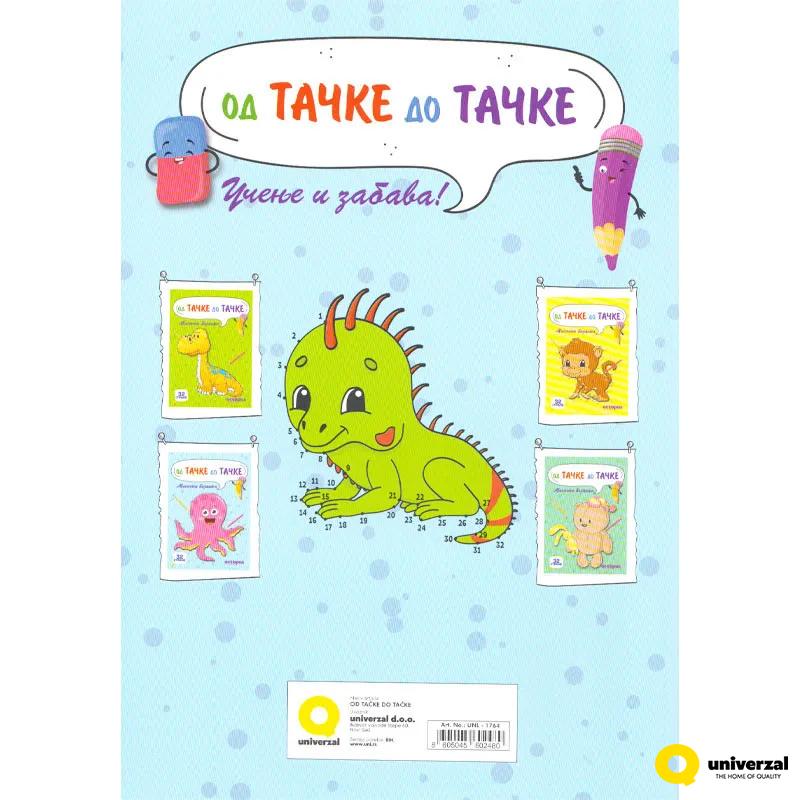 BOJANKA OCTOPUS OD TAČKE DO TAČKE HOBOTNICA UNL-1764 