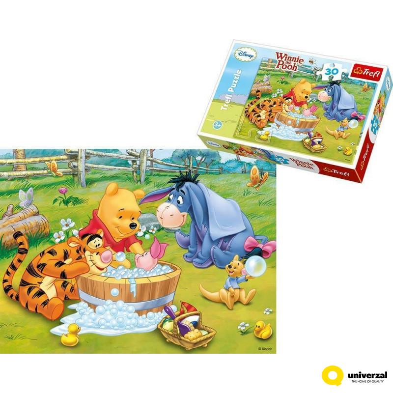 PUZZLE 30 DELOVA WINNIE THE POOH TREFL T18198 