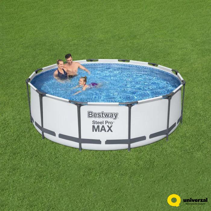 BAZEN 366X100CM STEEL PRO MAX SA FILTER PUMPOM BESTWAY 56418 