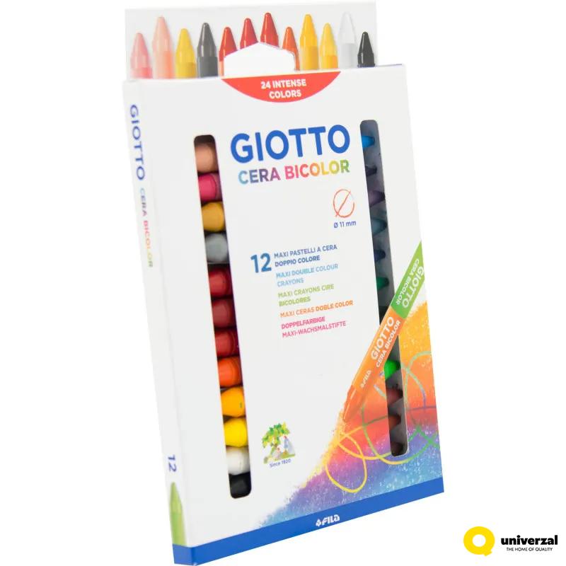 VOŠTANE BOJE 12/1 GIOTTO CERA BICOLOR 291300 