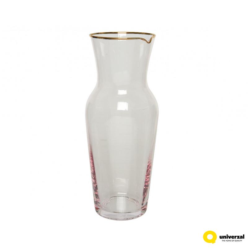 BOKAL STAKLENI ROZI 10.6X26.7CM 608284 
