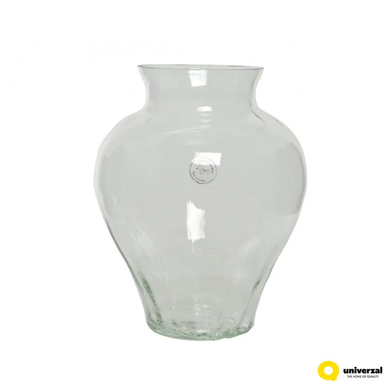 VAZA STAKLENA PROVIDNA 24X28CM 648071 