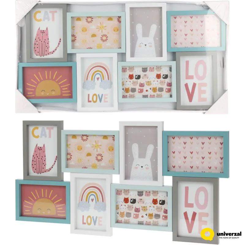RAM ZA SLIKE ZA 8 SLIKA 10X15CM 837000780 