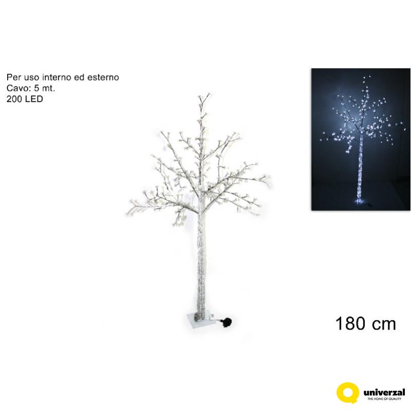 DRVO DEKORATIVNO BELO 180CM SA 200 LED LAMPICA MI004363 