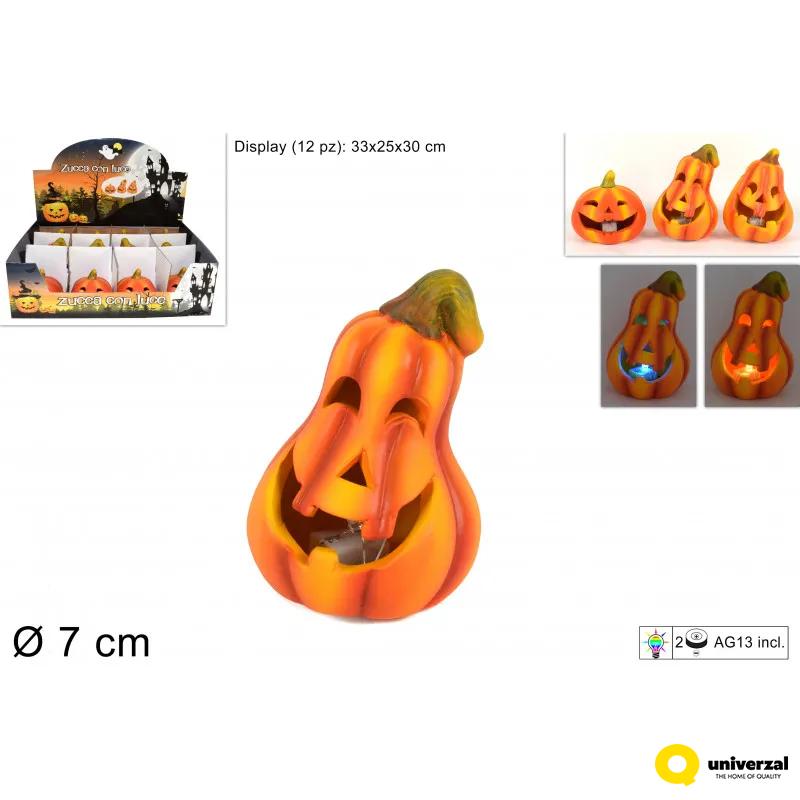 BUNDEVA DEKORATIVNA 7CM SA LAMPOM HALLOWEEN RO00901 
