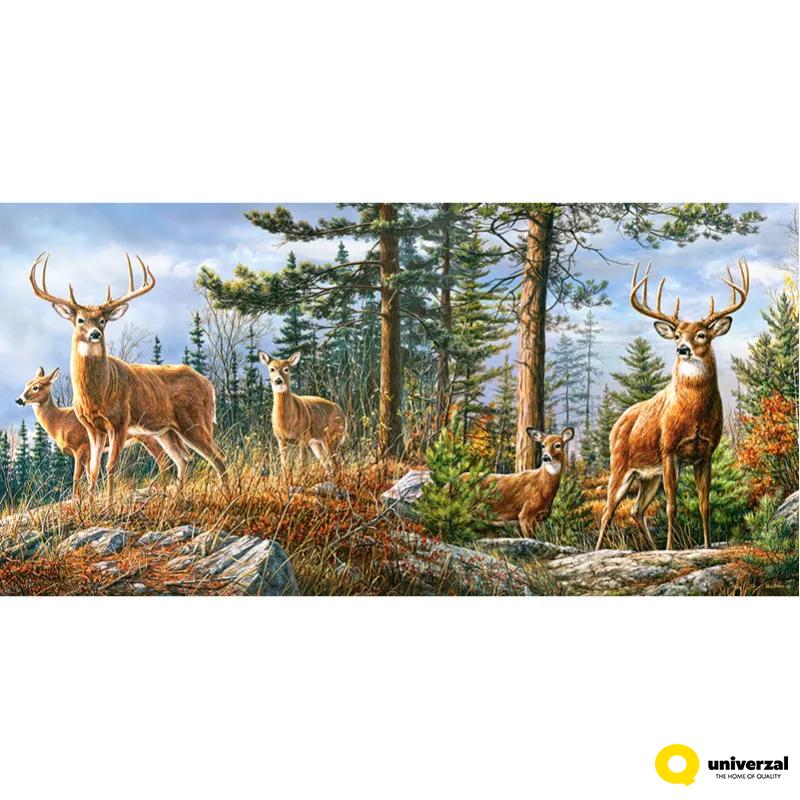 PUZZLE 4000 DELOVA C-400317-2 ROYAL DEER FAMILY CASTORLAND 