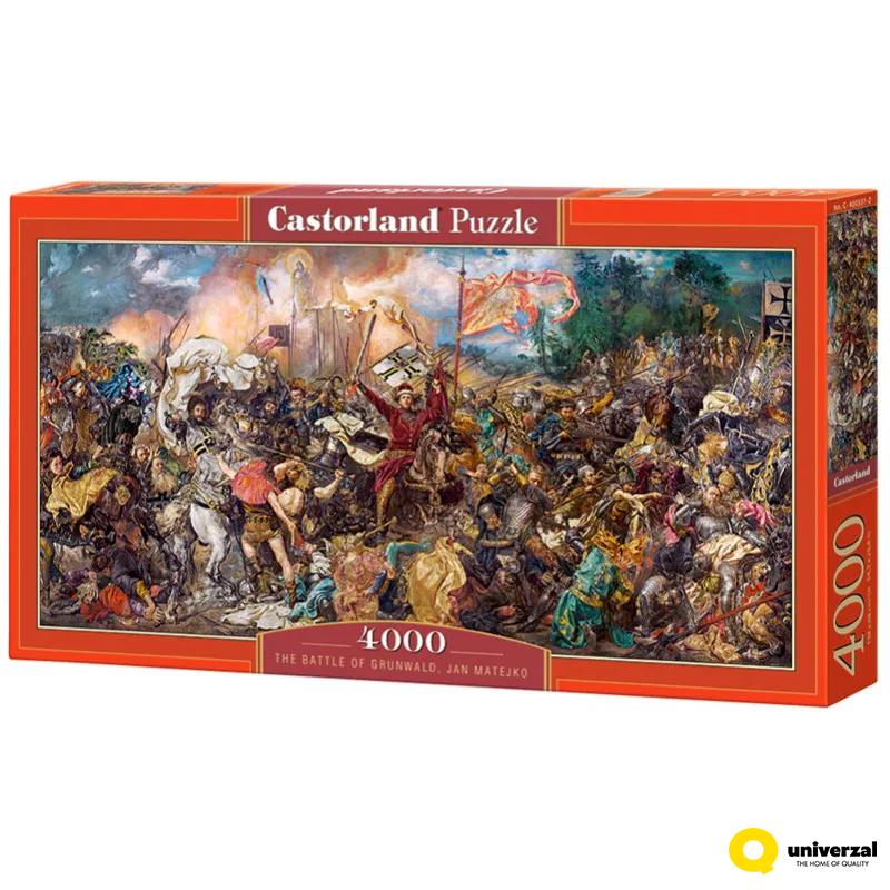 PUZZLE 4000 DELOVA C-400331-2 THE BATTLE OF GRUNWALD CASTORLAND 