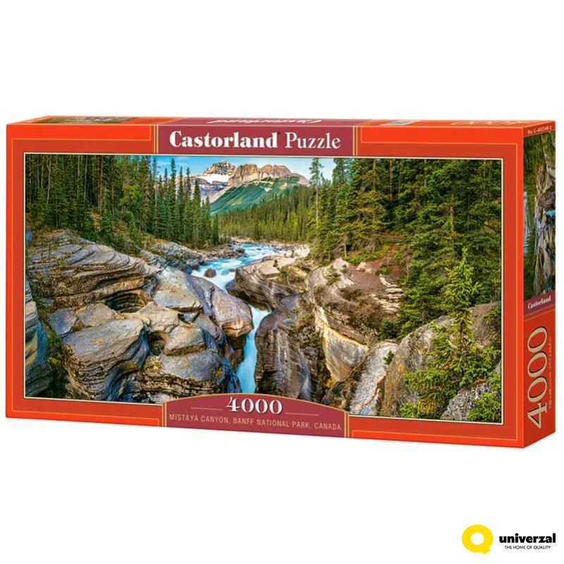 PUZZLE 4000 DELOVA C-400348-2 MISTAYA CANYON CANADA CASTORLAND 