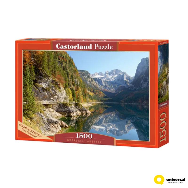 PUZZLE 1500 DELOVA C-152018-2 GOSAUSEE AUSTRIA CASTORLAND 