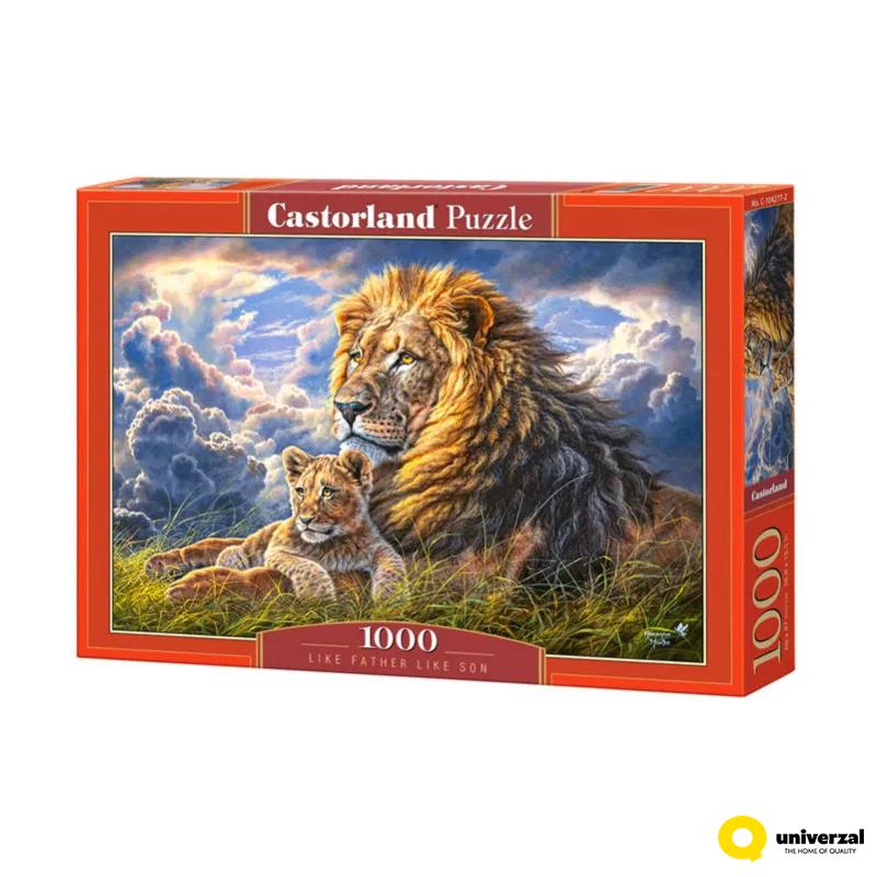 PUZZLE 1000 DELOVA C-104277-2 LIKE FATHER LIKE SON CASTORLAND 